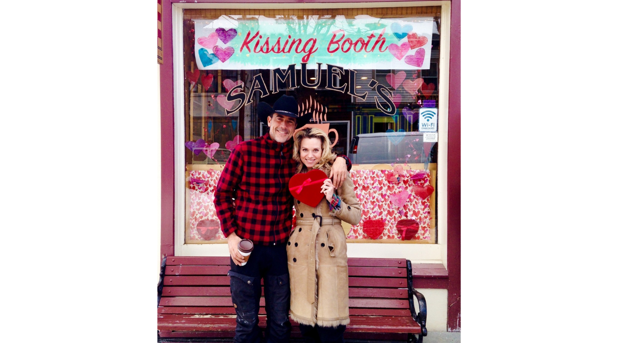 Samuels Sweet Shop Jeffrey Dean Morgan and Hilarie Burton